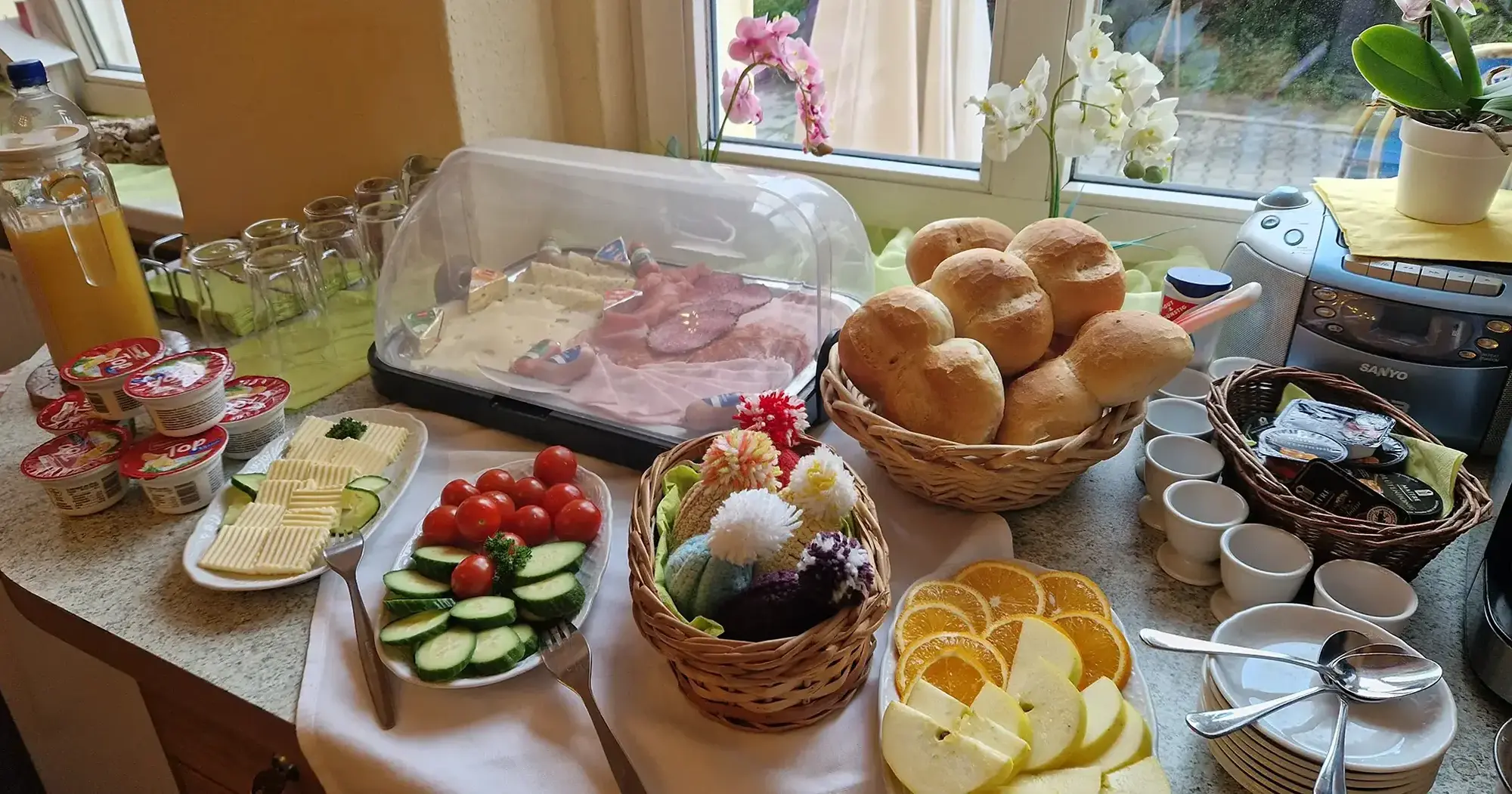 Frühstücksbuffet