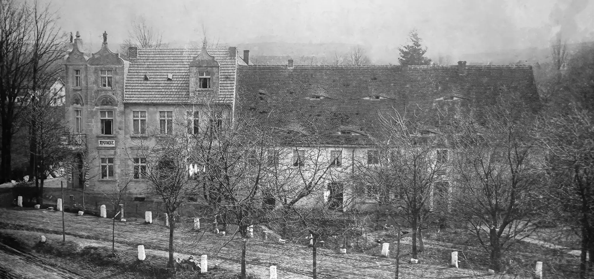 historisches Foto der Alten Apotheke